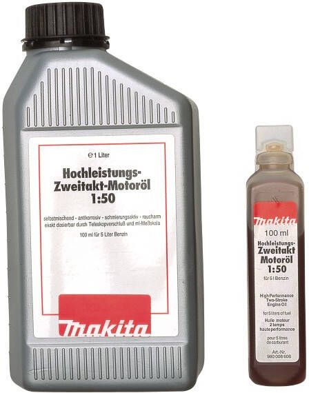 Makita Accessoires Motorolie 2-takt 1ltr 980008607