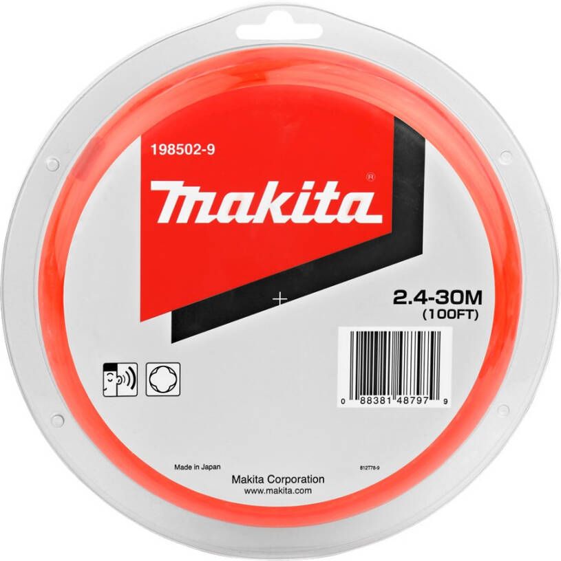 Makita Accessoires Nylon Koord 2.4-30M 198502-9