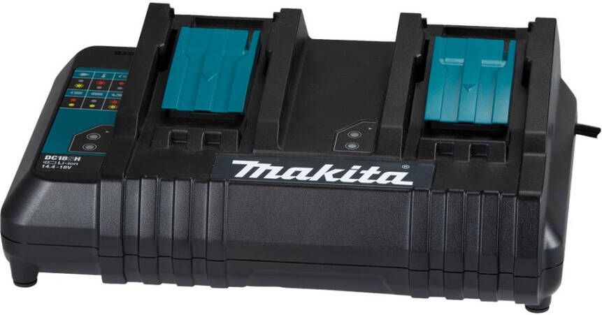 Makita DC18SH oplader voor gelijktijdig 2 accu&apos;s opladen Duolader DC18SH