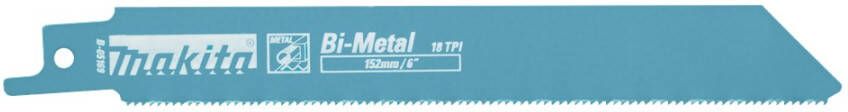 Makita B-05169-25 Reciprozaagblad 132 metaal S922EF | Mtools