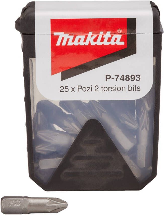 Makita Accessoires Schr.b PZ2x25mm Tictac P-74893