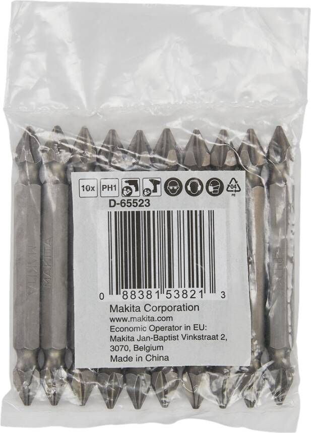 Makita Accessoires Schroefbit PH1x65mm D-65523