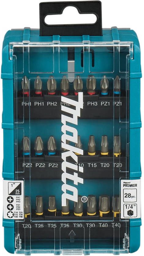 Makita Accessoires Slagschroefbitset 28-delig E-25068