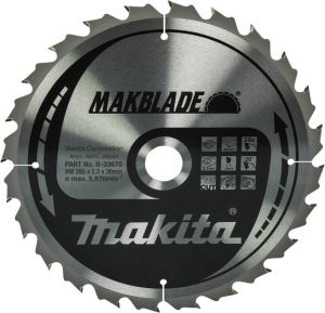 Makita Accessoires Tafelzaagblad Hout B-33679