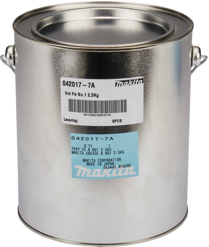 Makita Accessoires Vet FA Nr.1 | 2 5kg 042017-7A