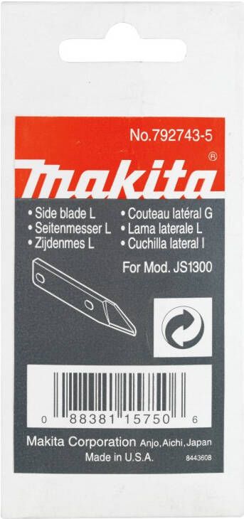 Makita Accessoires Zijmes LI 792743-5