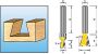 Makita Accessoires Zwaluwstaartfr. HM 12 7mm S8 D-10899 - Thumbnail 1