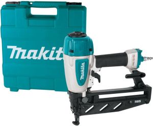 Makita AF601 minibrad tacker 6.4cm op perslucht in koffer