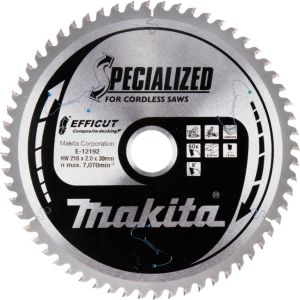 Makita Afkortzaagblad WPC | Efficut 216x30x2 0 60T 8g E-12192