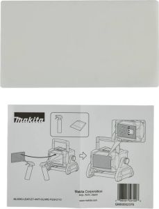 Makita Accessoires Anti-verblindingsfolie bouwlamp GM00002376