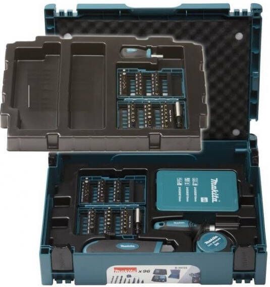 Makita Accessoires B-49725 Boor- schroefbitset | 96-delig | In Mbox1 B-49725