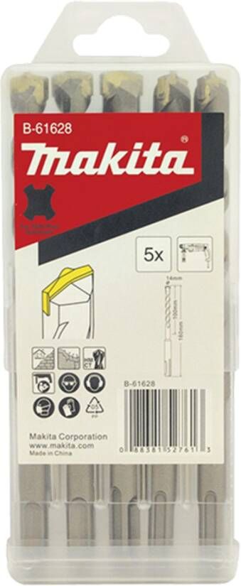 Makita Accessoires B2S: Betonboor 14x160mm B-61628