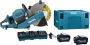 Makita CE002GT202X | XGT 2x40 V Max Doorslijper 355mm | 2 x 5.0 Ah accu + duo snellader | met AWS zender | In Mbox CE002GT202X - Thumbnail 1