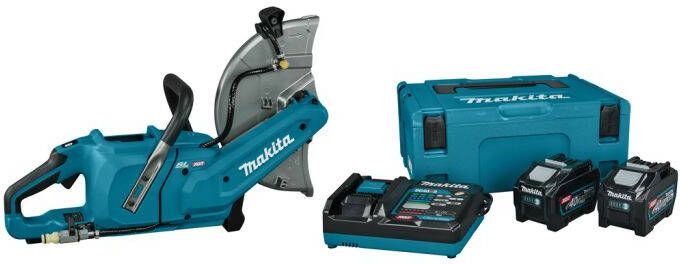 Makita CE004GT2NL1 Accu Doorslijper | XGT 40 V Max | 305mm | Set | 2x 5m0Ah Accu | Snellader in MBox CE004GT2NL1