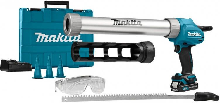 Makita CG100DSAX Accu Lijm- en kitspuit 10 8V 2 0Ah Li-Ion CG100DSAX