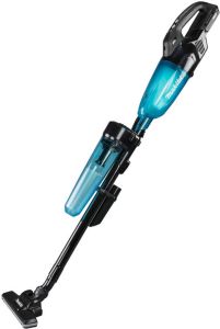 Makita CL001GZ21 | Steelstofzuiger | 40 V Max | Zwarte uitvoering met blauwe transparante capsule | met cycloon stofafscheider | Body | zonder accu&apos;s en lader