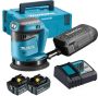 Makita DBO180ZJ accu schuurmachine | zonder accu&apos;s en lader DBO180ZJ - Thumbnail 1