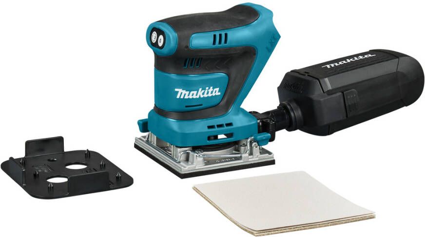 Makita DBO482Z Accu Handpalm Vlakschuurmachine | 18V | Zonder accu&apos;s en lader | In doos DBO482Z