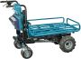 Makita DCU604Z Accu Kruiwagen met rek | 2x 18V | Body | Zonder Accu's & Laders - Thumbnail 2