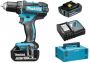 Makita DDF482ZJ 18v Boor- schroefmachine | zonder accu&apos;s en lader in M-box koffer DDF482ZJ - Thumbnail 1