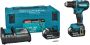 Makita DDF485RTJ 18v Boor- en schroefmachine brushless 5 0 Ah accu (2 st) snellader Mbox - Thumbnail 2