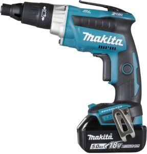 Makita DFS251RTJ 18v Schroevendraaier 5 0 Ah accu (2 st) snellader Mbox