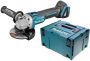 Makita DGA506ZJ 18v Haakse slijper 125mm Mbox met vastzetschakelaar | zonder accu&apos;s en lader DGA506ZJ - Thumbnail 1