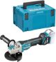 Makita DGA519ZJ 125mm Accu Haakse Slijper X-Lock 18V zonder accu&apos;s en lader DGA519ZJ - Thumbnail 1