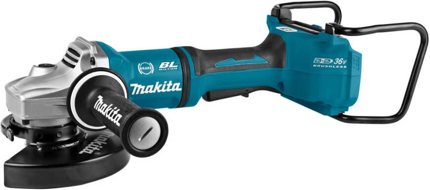 Makita DGA701ZKU1 2x18 V Haakse slijper 180 mm | Mtools