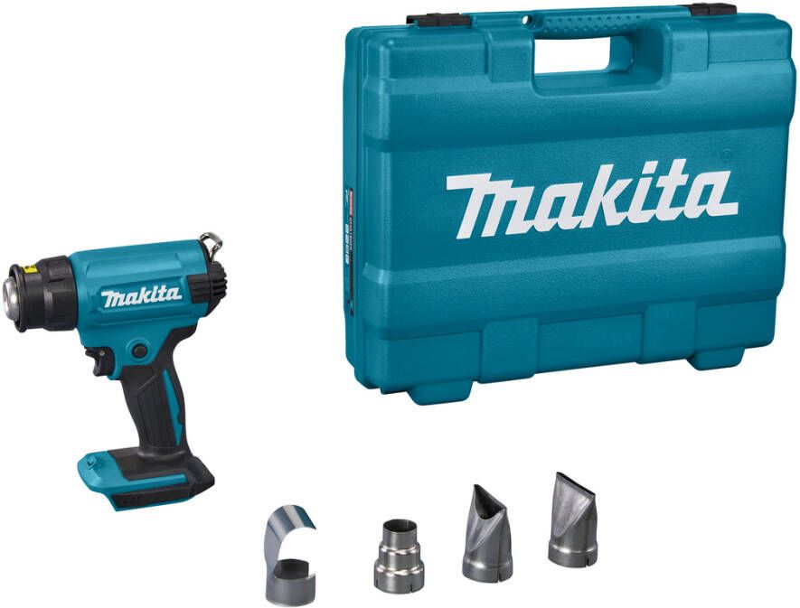 Makita DHG180ZK 18V LXT draadloze accu heteluchtpistool | zonder accu&apos;s en lader in koffer DHG180ZK