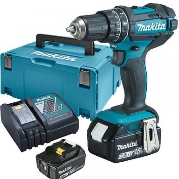 Makita DHP482RFJ 18V (Klop)boor-schroefmachine 3.0Ah