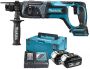 Makita DHR241RTJ Accu Combihamer | 18v 5.0Ah Li-ion DHR241RTJ - Thumbnail 1