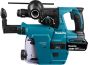 Makita DHR243RTJW 18 Volt combihamer met verwisselbare boorkop met stofafzuiging | 18v 5.0Ah in M-box DHR243RTJW - Thumbnail 2