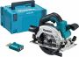 Makita DHS661ZJU 18 V Cirkelzaag 165 mm Body Zonder accu&apos;s en lader in Mbox met AWS zender DHS661ZJU - Thumbnail 1