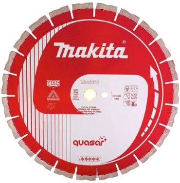 Makita B-12712 Diamantschijf 230x22 23x2 6mm rood | Mtools