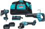 Makita DK0159G301 | Combiset | 40 V Max | 4 0 Ah accu | snellader | DF001G GA005 JR001G | in Tas - Thumbnail 1