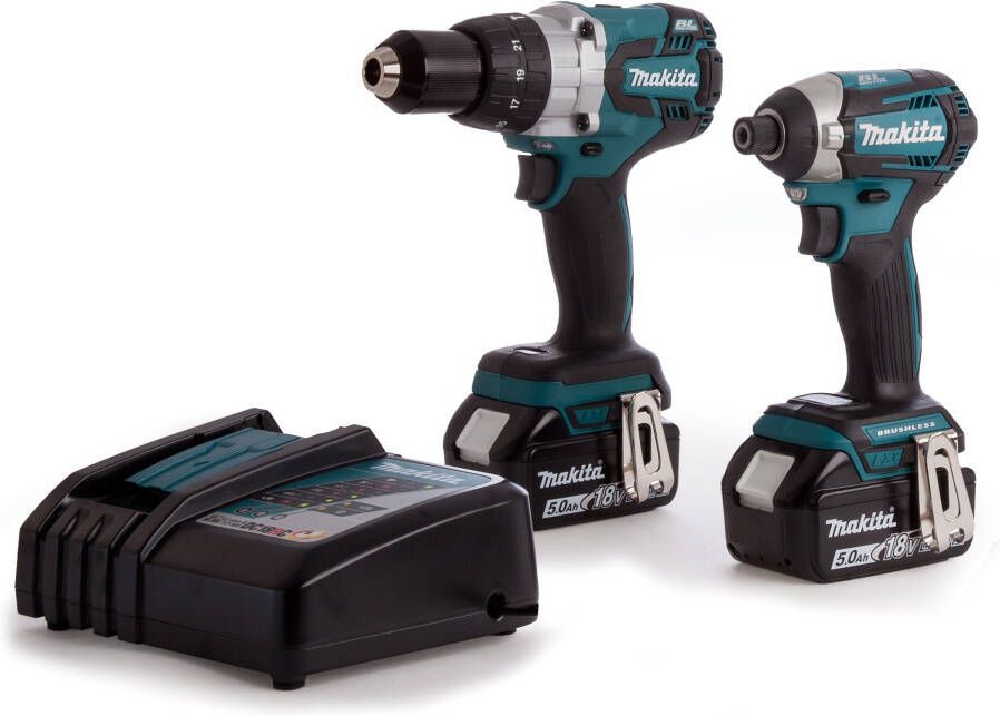 Makita DLX2176TJ | DHP481 + DTD154 | 18v 5.0Ah Li-ion in M-box