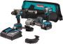 Makita DLX3156TX1 | Combiset | 18 V | boren (slag)schroeven en slijpen | Set | 5 0 Ah | in Tas DLX3156TX1 - Thumbnail 1