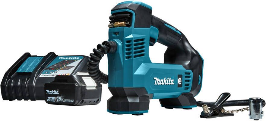 Makita DMP180RT | Accu Luchtpomp | 18V | 5.0 Ah accu + snellader DMP180RT