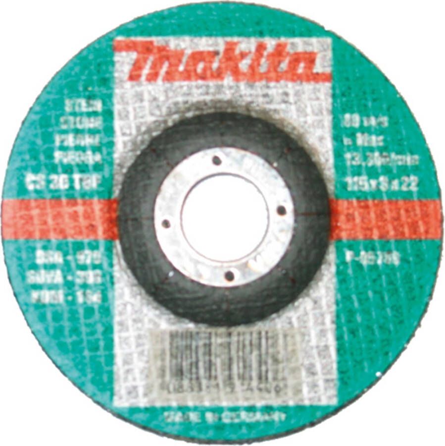 Makita A-85357 Doorslijpschijf 115x22 23x3 0mm steen | Mtools