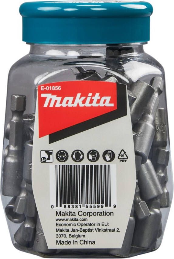 Makita Accessoires Dop | 1 4"x50mm | standaard | 50 stuks E-01856