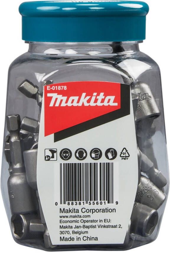 Makita Dop | 3 8"x50mm | standaard | 30 stuks E-01878
