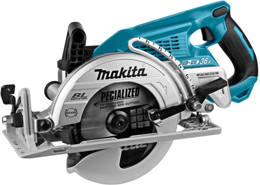 Makita DRS780Z Snoerloze Cirkelzaag | zonder accu&apos;s en lader DRS780Z