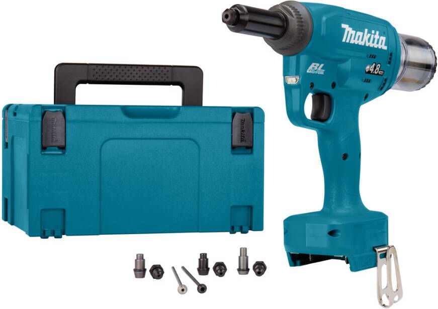 Makita DRV150ZJ 18V Blindklinknageltang 2 4 t m 5 mm | zonder accu&apos;s en lader DRV150ZJ