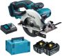 Makita DSS501RTJ Accu Cirkelzaag | 18v 5.0Ah Li-ion DSS501RTJ - Thumbnail 1