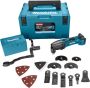 Makita DTM41ZJX3 14 4V Accu Multitool met snelspansysteem | zonder accu&apos;s en lader DTM41ZJX3 - Thumbnail 1