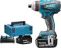 Makita DTP141RTJ 18V Hybride boor- schroefmachine | 18 Volt 5.0Ah Li-Ion DTP141RTJ - Thumbnail 1