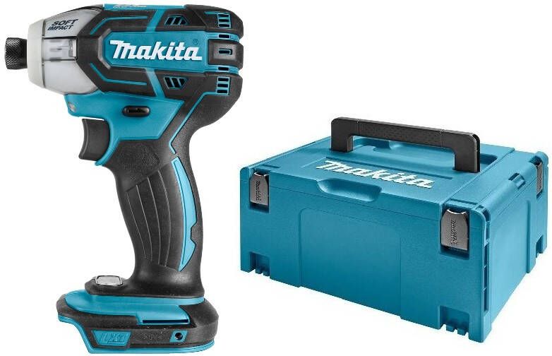 Makita DTS141ZJ 18V Accu Impulsschroevendraaier | zonder accu&apos;s en lader DTS141ZJ