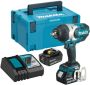 Makita DTW1002RTJ 18v Slagmoersleutel 1000 Nm 5 0Ah accu (2 st) snellader Mbox - Thumbnail 1