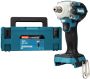 Makita DTW301ZJ Slagmoersleutel 1 2" 330Nm 18 Volt met verende Borgpen | Zonder accu&apos;s en lader In M-box DTW301ZJ - Thumbnail 1